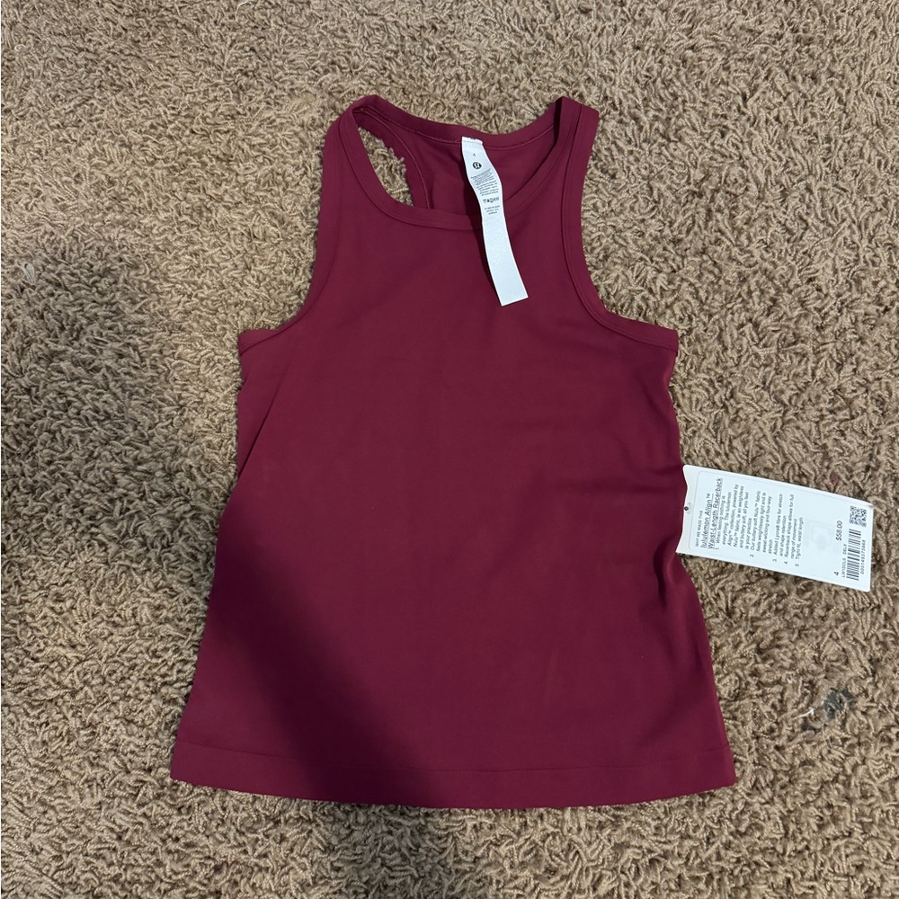 Lululemon women’s tank top NTW( size 4)